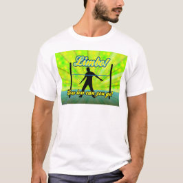 Überhangs-, buntes NeonParty T-Shirt
