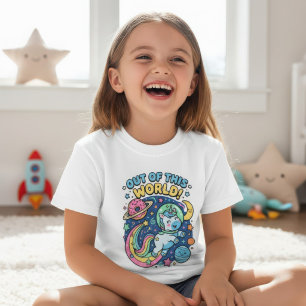 Überirdisches Astronauten-Einhorn T-Shirt