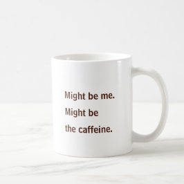 Überkoffeinierte Kaffeebohnen-Energie Kaffeetasse