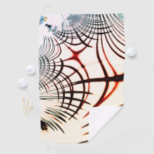 Überkreuzte Linien mit verschiedenen Farben im hel