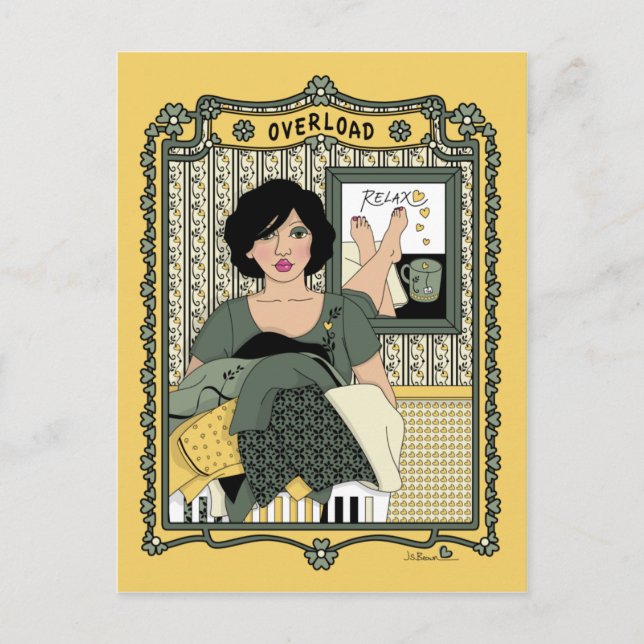 ÜBERLADEN_C_POSTCARD POSTKARTE (Vorderseite)