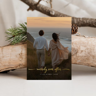 Überlagerung Klippenseite Foto Merrily Ever After  Folien Feiertagskarte