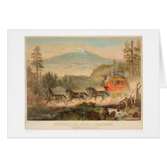 Überlandmail Company (1268A) (Vorderseite (Horizontal))