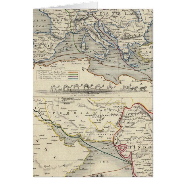 Überlandroute nach Indien (Vorne)