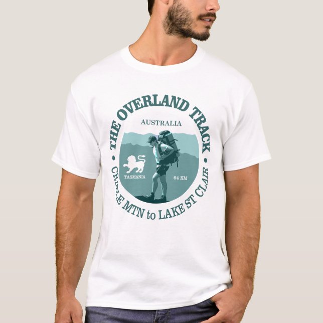 Überlandspur T-Shirt (Vorderseite)