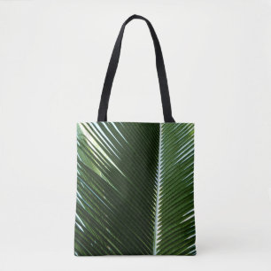 Überlappen von Palm Fronds Tropical Green Abstrakt