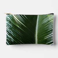 Überlappen von Palm Fronds Tropical Green Abstrakt