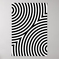 Überlappende konzentrische Kreise