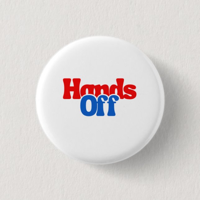 Überlassen Sie Demokratie und Rechtsstaatlichkeit Button (Vorderseite)