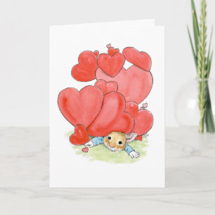 Überlastet durch Liebe-Karte Karte