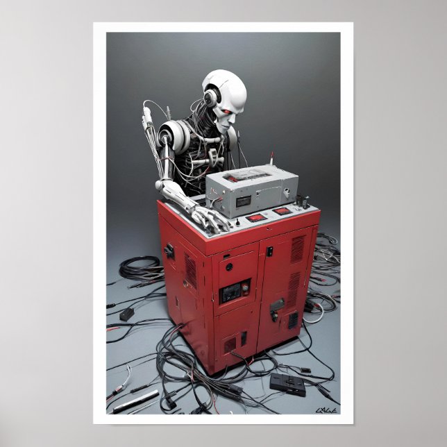 Überlastung der Maschine Poster (Vorne)