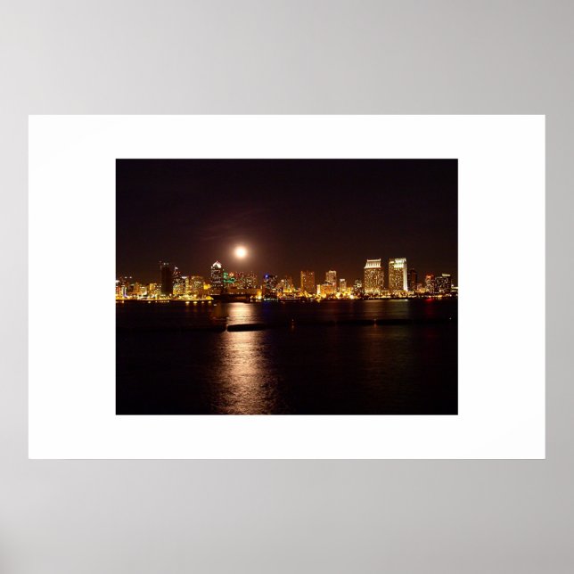 Überlaufbucht Poster (Vorne)