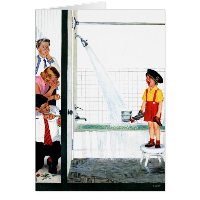 Überlaufende Badewanne (Vorne)