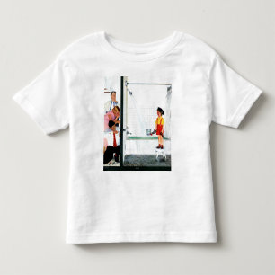 Überlaufende Badewanne Kleinkind T-shirt