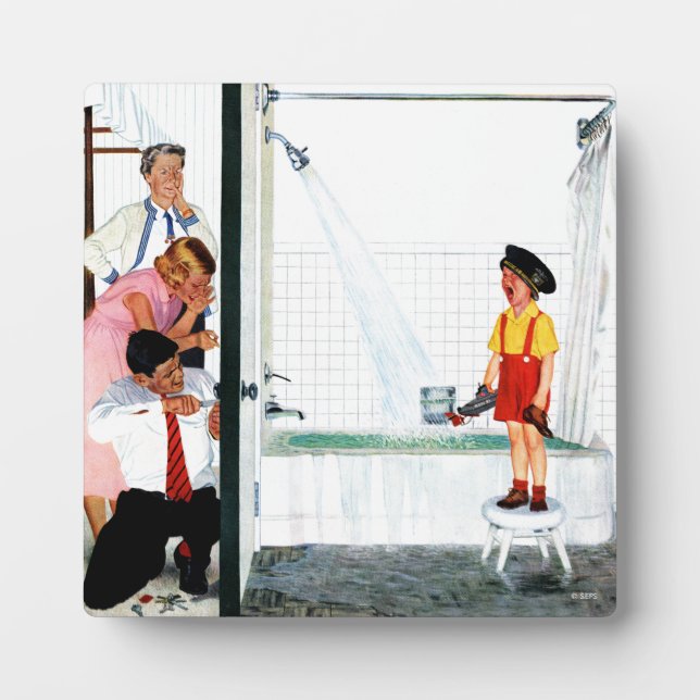 Überlaufrohr Fotoplatte (Vorderseite)