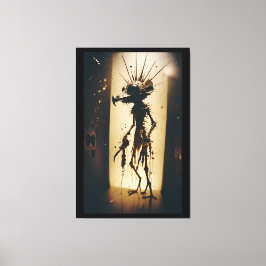 Überleben der alltäglichen Horror für die Ratte Pa Leinwanddruck