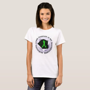 Überleben der Lyme-Krankheit Superpower-Shirt T-Shirt