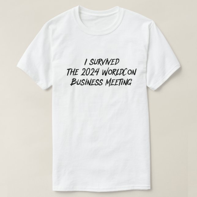 Überleben des Stärksten (Unisex-Licht) T-Shirt (Design vorne)