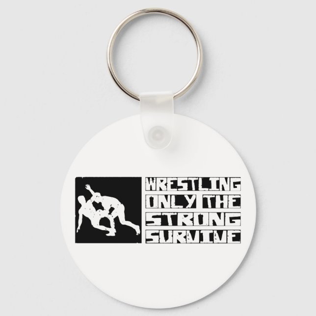 Überleben des Wrestlings Schlüsselanhänger (Vorderseite)