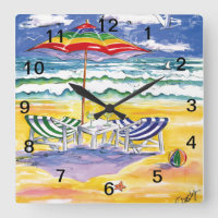 Überleben Druck-Wand Uhr