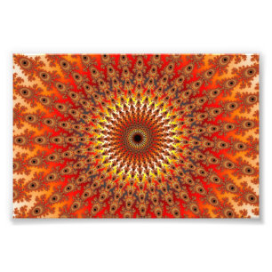 Überleben - Fraktal Fotodruck