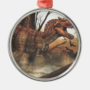 Überleben für den fittest.jpg silbernes ornament
