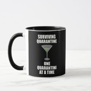 Überleben von Quarantäne und Quarantäne Tasse