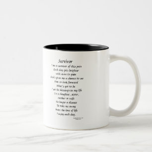 Überlebend-Bild Zweifarbige Tasse