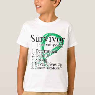 Überlebend-Definition - Leber-Krebs T-Shirt
