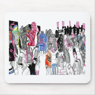 Überlebend-Gruß Mousepad