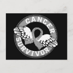 Überlebende 14 Hirnkrebs Postkarte