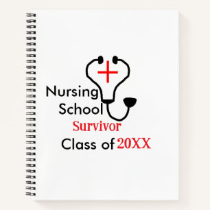 Überlebende der Krankenpflegeschule in der 20XX-Kl Notizbuch