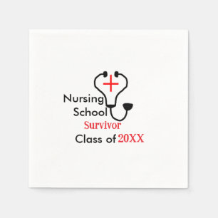 Überlebende der Krankenpflegeschule in der 20XX-Kl Serviette
