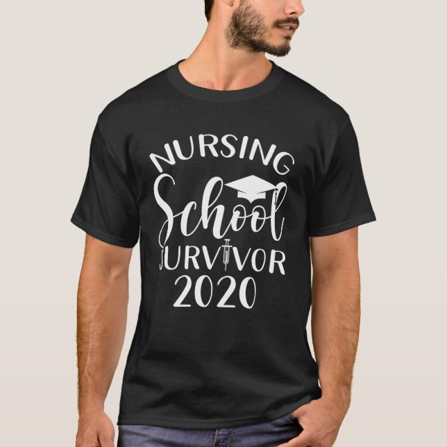 Überlebende der Pflegeschule  Abschlussfeier  Für  T-Shirt (Vorderseite)