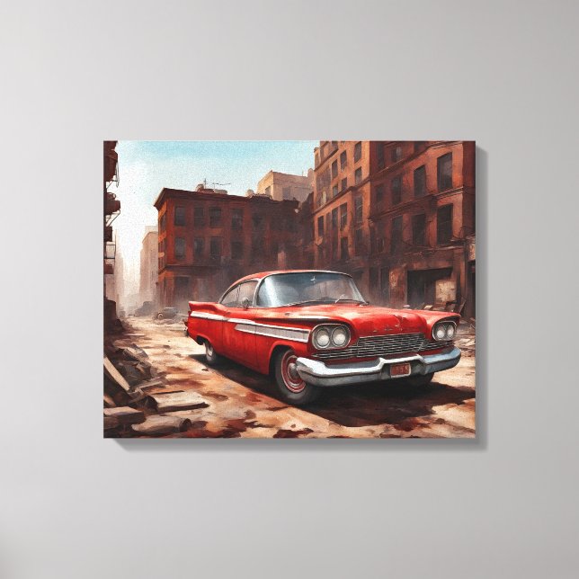 Überlebende Leinwanddruck (Vorderseite)