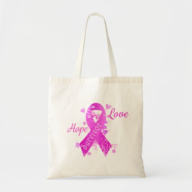 Überlebende Liebe Hope Cure Tragetasche (Vorne)