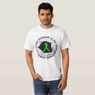 Überlebende Lyme-Borreliose-Superkraft-Shirt T-Shirt