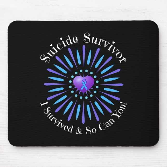Überlebende Selbstmordattentate, die ich überlebt  Mousepad (Vorne)