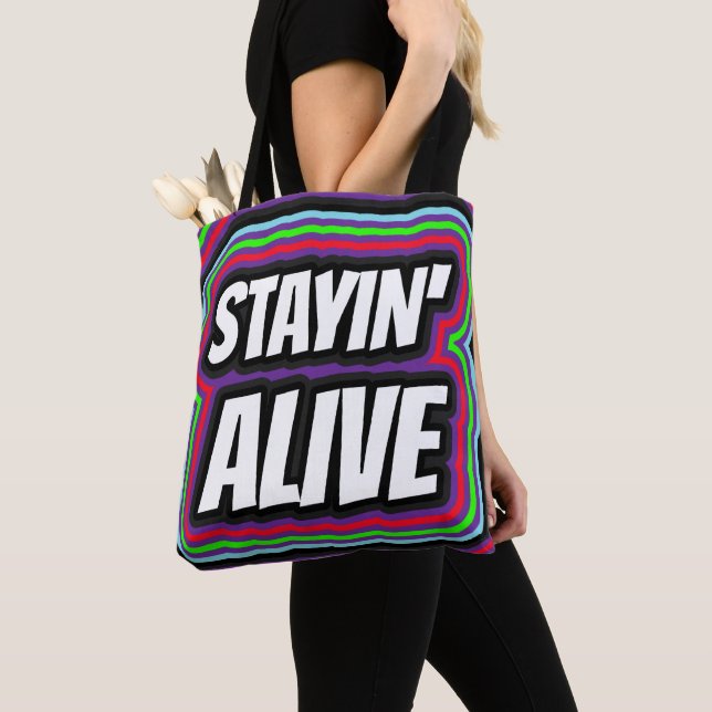 ÜBERLEBENDE VINTAGE-Disco-Tasche (Von Nahem)