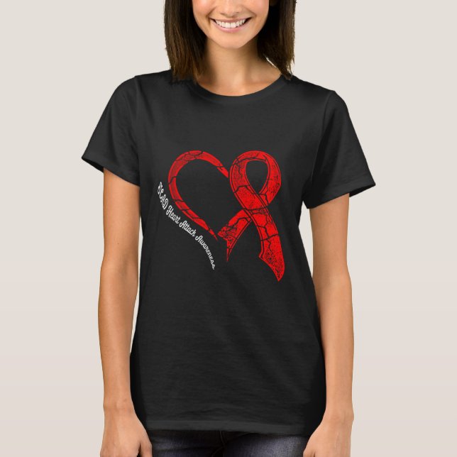 Überlebende von Herzattacken überlebt Krieger Awar T-Shirt (Vorderseite)