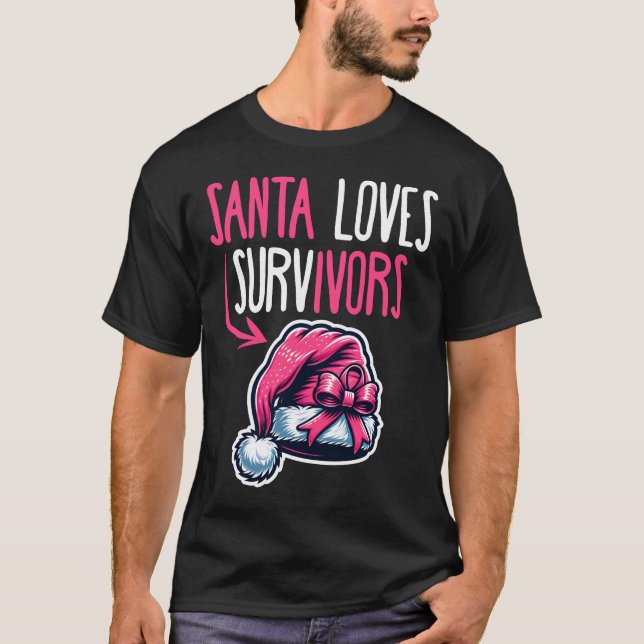 Überlebende von Santa Lieben T-Shirt (Vorderseite)
