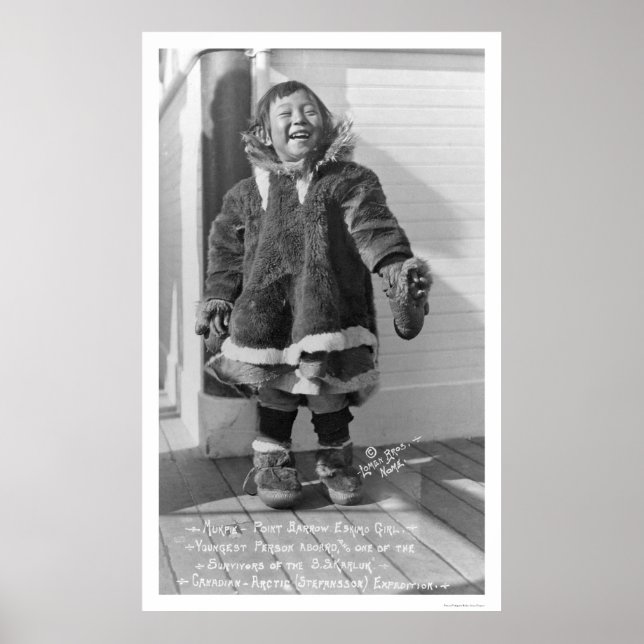 Überlebenden des Karluk-Desasters 1914 Poster (Vorne)