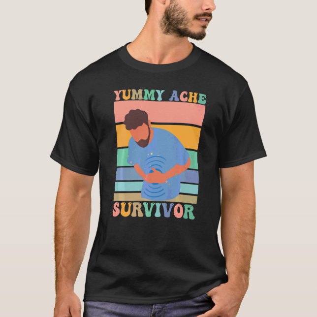 Überlebender der klassischen Bauchschmerzen  T-Shirt (Vorderseite)