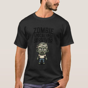 Überlebender der Zombie-Apokalypse Lustiger Horror T-Shirt