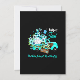 Überlebender des Eierstockkrebs-Bewusstseins Flowe Einladung