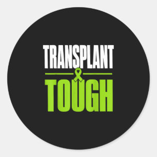 Überlebender einer Stammzellentransplantation Runder Aufkleber