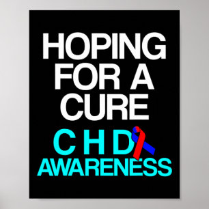 Überlebender eines angeborenen Herzfehlers CHD-Kri Poster