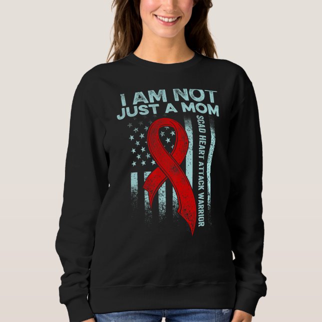 Überlebender eines Scad Heart Attack Therapeut Kri Sweatshirt (Vorderseite)