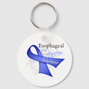 Überlebender - Esophageal Krebs Schlüsselanhänger
