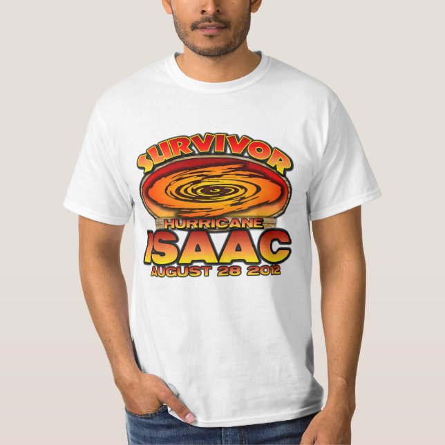 Überlebender - Hurrikan Isaac - Golf-Küste T-Shirt (Vorderseite)